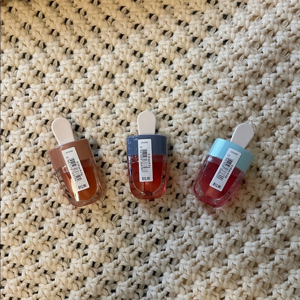 Bath & Body Works Popsicle Lip Oil Trio - Picture 2 of 2